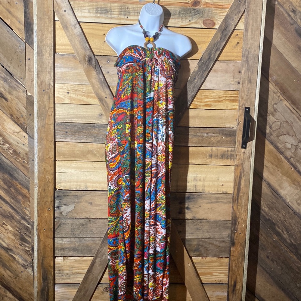 Shui Si Qing Halter Dress Size L